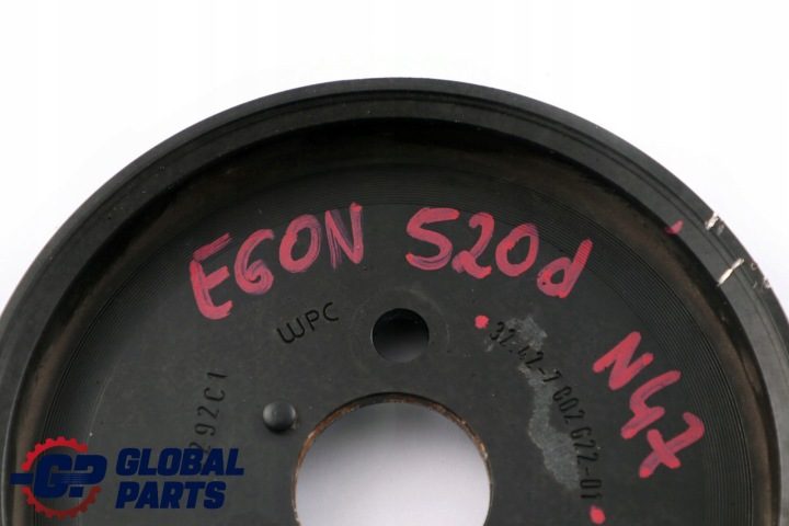 BMW E60 E61 520d N47 Шкив Насоса Гидроусилителя D=125MM 7802622, фото 9