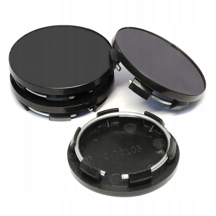 4Pcs/lot Black Plastic 50 мм (50.5 мм) Авто Car Грузовик Автомобиль Wheel Center Ri, фото 1