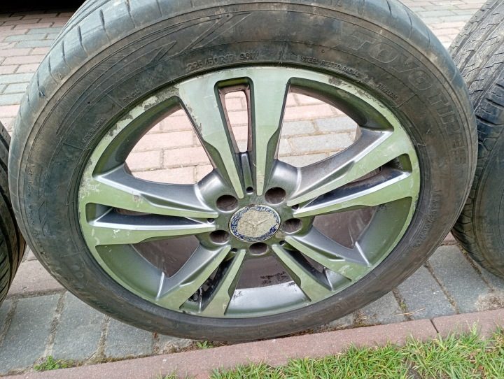 ОРИГИНАЛЬНЫЕ ЛИТЫЕ ДИСКИ MERCEDES Z ШИНАМИ 17 ДЮЙМОВ 5X112 W212 W204 W211 W207, фото 3