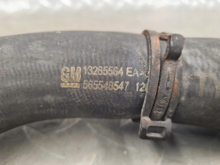 Шланг патрубок радиатора жидкости воды Meriva II B 1.4 A14XER 13265564, фото 5