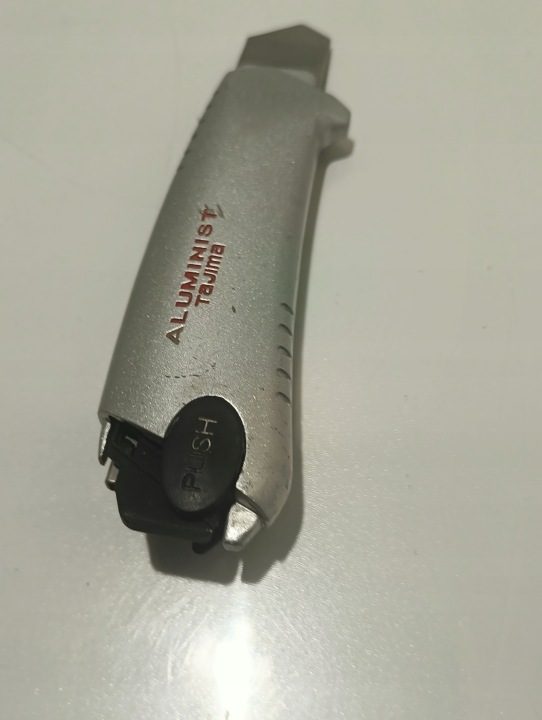 TAJIMA Нож chowane ostrze łamane 18 мм ALUMININST, фото 5