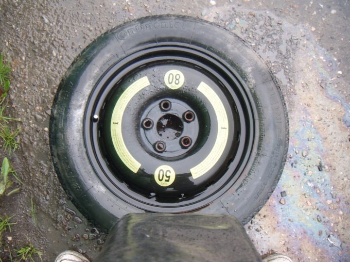 MERCEDES B КЛАСС W245 05- КОЛЕСО ЗАПАСНОЕ 125/90 R16, фото 2
