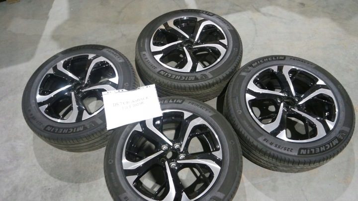 КОЛЕСА ЛИТЫЕ ДИСКИ DS7 CROSSBACK РЕСТАЙЛИНГ 2023 г. 225/55 R18, фото 12