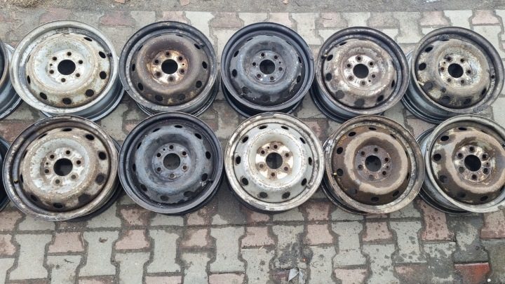 Штампованный диск Iveco OE R1-1913 Iveco Daily 07.14r. - 6.5" x 16" 6x125 ET 68, фото 1