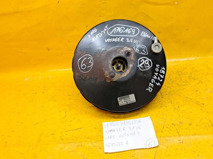 ВАКУУМНЫЙ УСИЛИТЕЛЬ ТОРМОЗА VOYAGER 3,8 V6 АВТОМАТ 4683266A 95-01r, фото 3