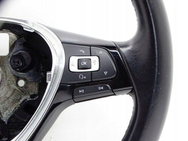 РУЛЬ КОЖА МУЛЬТИ МУЛЬТИФУНКЦИОНАЛЬНАЯ VW TIGUAN II 5TA419091A, фото 2
