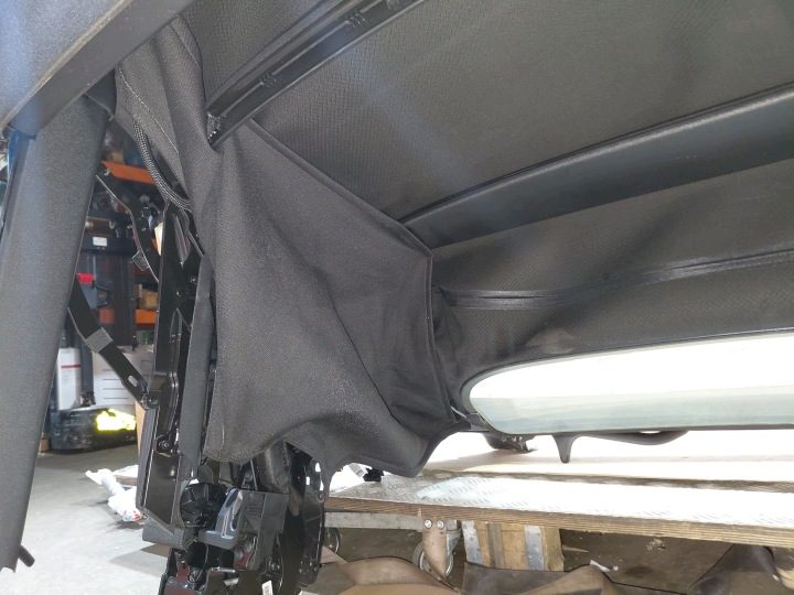 MINI F57 + BEV + РЕСТАЙЛИНГ КРЫША КАБРИОЛЕТ МЯГКИЙ SOFT TOP ЧЕРНЫЙ В СБОРЕ, фото 7