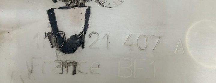 РАСШИРИТЕЛЬНЫЙ БАЧОК ВОДЫ VW PASSAT B7 2.0 TDI 10-14 1K0121407A, фото 4