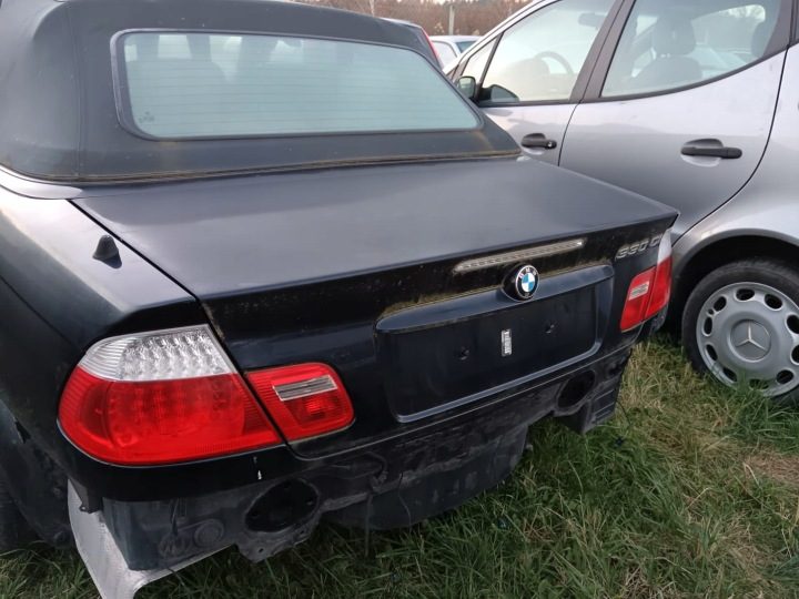 BMW e46 кабриолет крыша отличное состояние темно-синее Tarnów, фото 10
