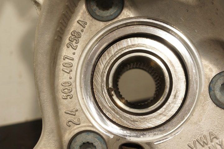 СТОЙКА ПОВОРОТНЫЙ КУЛАК PP VW GOLF PASSAT SKODA OCTAVIA AUDI 2,0 TDI 5Q0407258A, фото 2