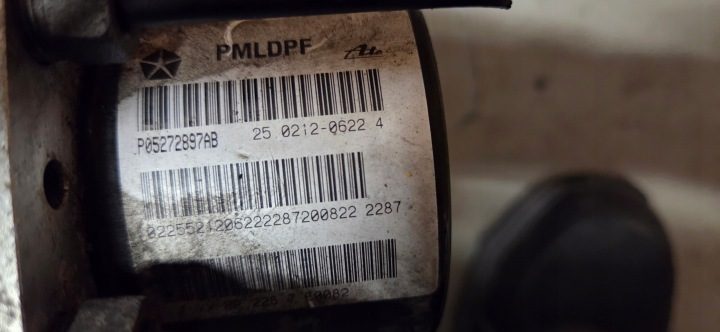 Jeep Nitro Patriot насос ABS PMLDPF P05272897AB 25.0212-0622.4 8D528703, фото 6