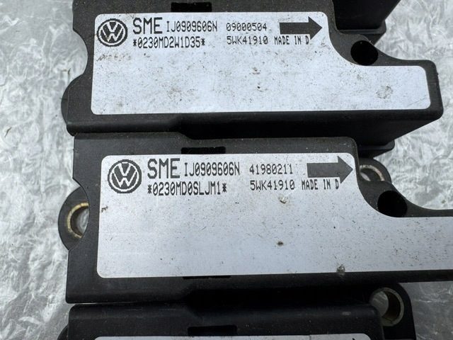 Volkswagen Passat Датчик подушки безопасности SRS 1998 1.9L 1J0909606N 1J0, фото 2