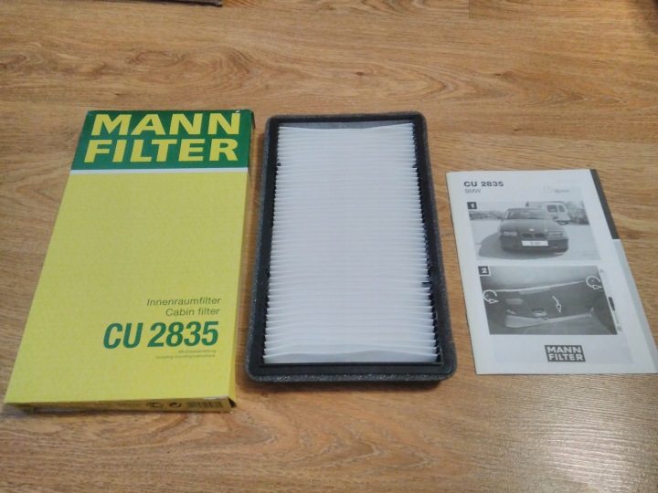 Mann-Filter CU 2835 Фильтр, вентиляция салона, фото 2