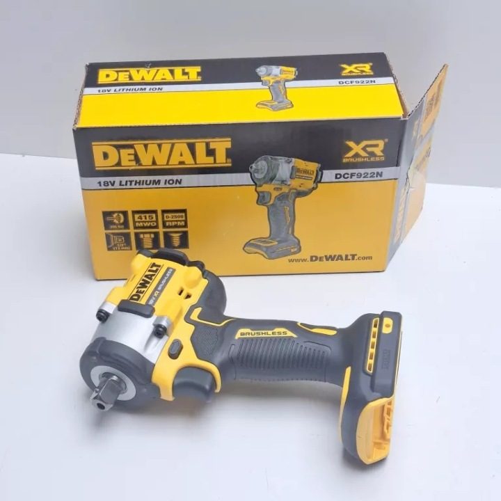 Ударный гайковерт с двигателем bezszczotkowym DeWalt DCF922N 18 В, фото 1