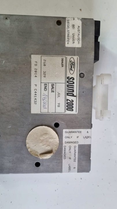 Автомагнитола Ford штатная RDS 1-DIN, фото 7