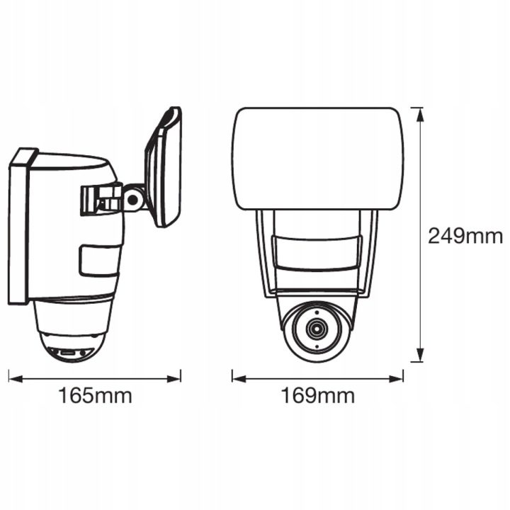 OSRAM LEDVANCE Smart Security LEDLight с zintegrowaną камерой,, фото 2