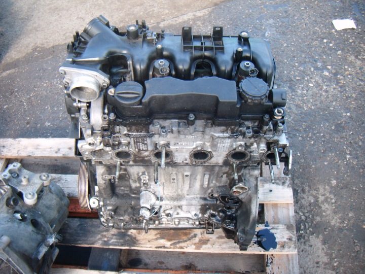 PEUGEOT 207 06- 1.6 HDI ДВИГАТЕЛЬ БЕЗ НАВЕСНОГО 10JB91, фото 7
