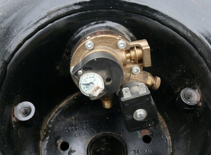 ТОПЛИВНЫЙ БАК ГБО ГАЗА БАЛЛОН В КОЛЕСО WIELOZAWÓR 82L HOM 07.2028 680/270mm, фото 2