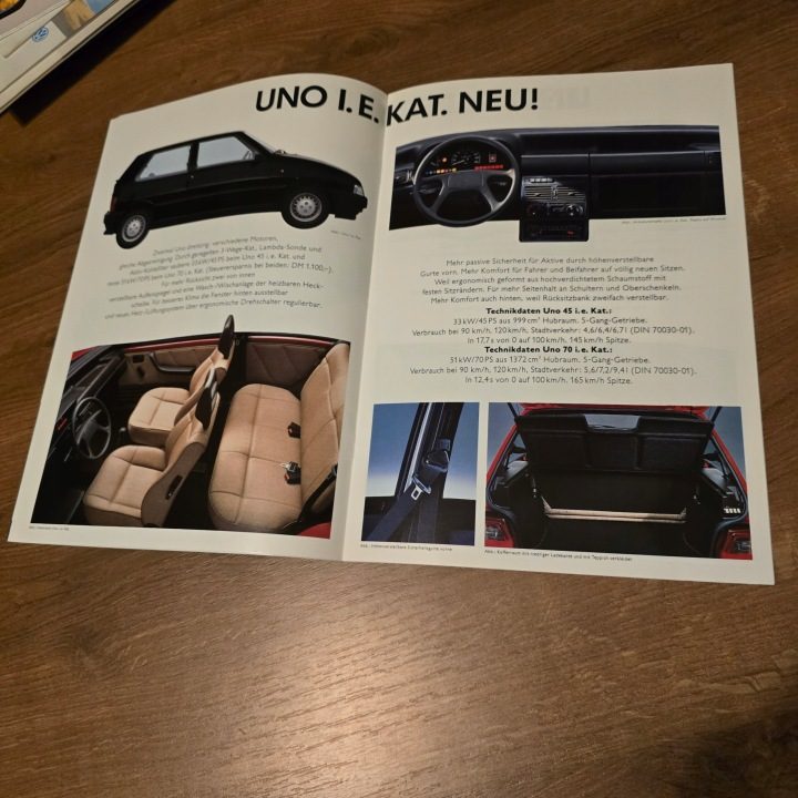 Fiat Uno też Uno Турбо 1990, фото 8