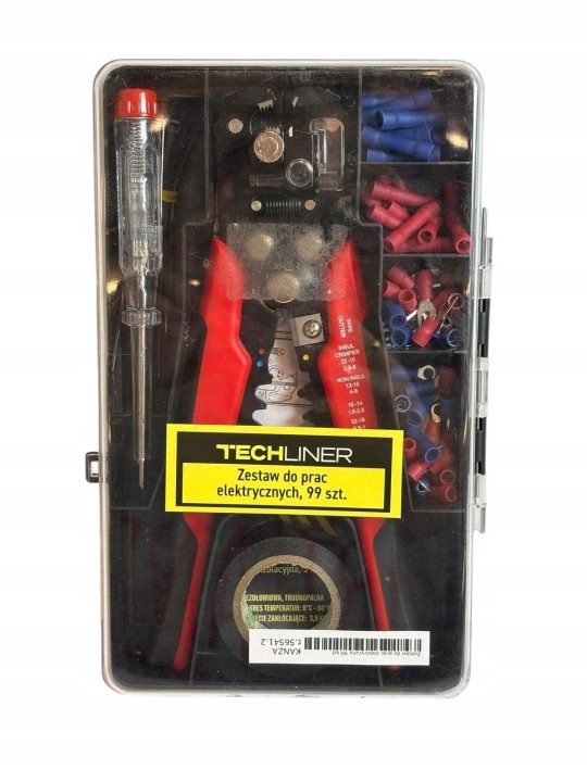 TECHLINER КОМПЛЕКТ ДЛЯ PRAC ЭЛЕКТРИЧЕСКОГО 99 шт., фото 1