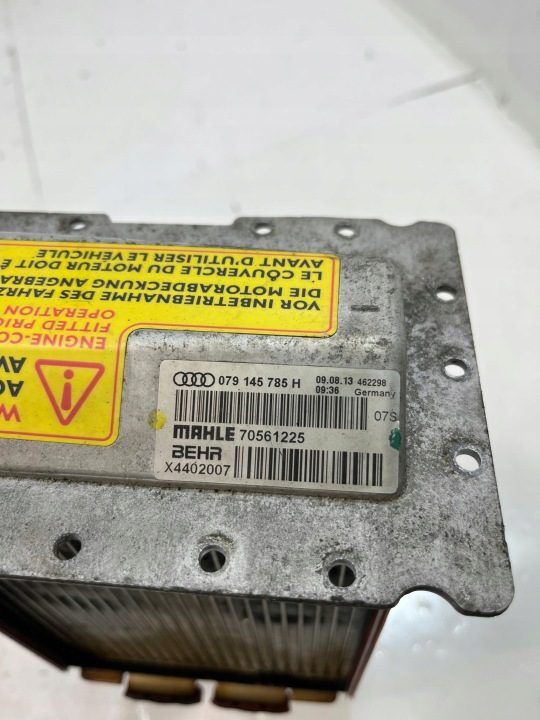 ИНТЕРКУЛЕР AUDI A8 D4 4.0 TFSI 079145785H ЦЕЛЫЙ !, фото 4
