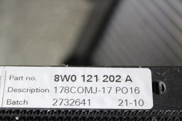 Audi RS5 8W 2.9TFSI рестайлинг дополнительный радиатор охлаждения 8W0121212F 8W0121262D, фото 6
