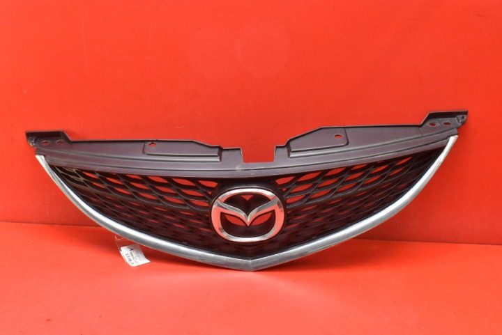 РЕШЕТКА РАДИАТОРА ЧЕРНАЯ ХРОМ GS1D-50712 MAZDA 6 2 II GH 07-12, фото 1
