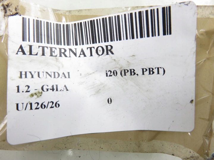 Генератор Hyundai i20 1.2 2655633 3730003100, фото 9