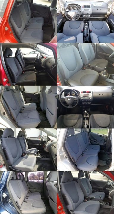 HONDA JAZZ II 2002-08 сиденья обивка ЕВРОПА левое правое, фото 1