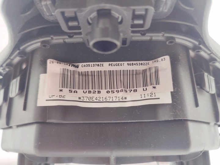 Подушка Водителя Peugeot 5008 I 96845302ze Airbag 2009-2017 Оригинал, фото 3