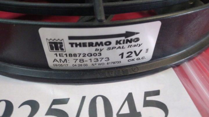 ВЕНТИЛЯТОР АГРЕГАТА ОХЛАЖДАЮЩЕГО SPAL THERMO KING 1E18872G03 № 925/045, фото 3