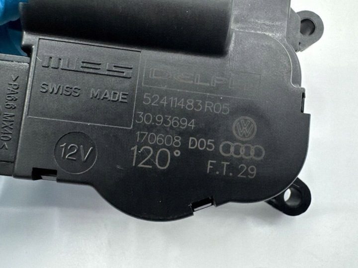 2008 Audi Q7 4L Моторчик заслонок обдува 3093694, фото 7