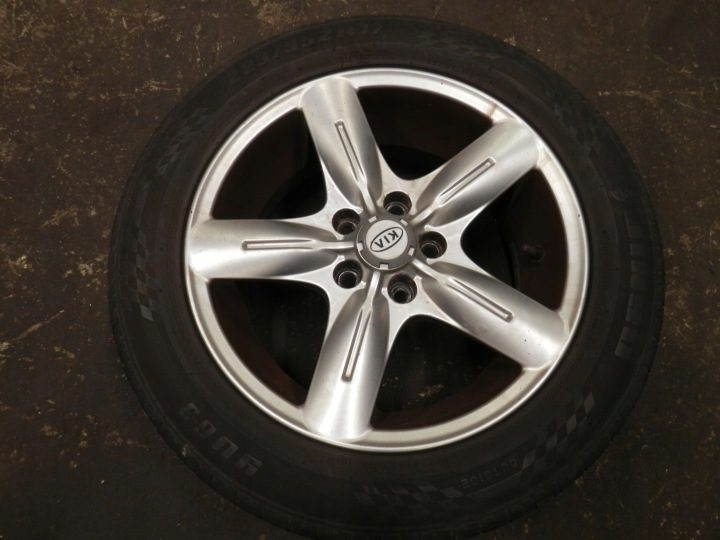 4× Литой диск Kia OE 7.5" x 17" 5x114.3 ET 44, фото 4