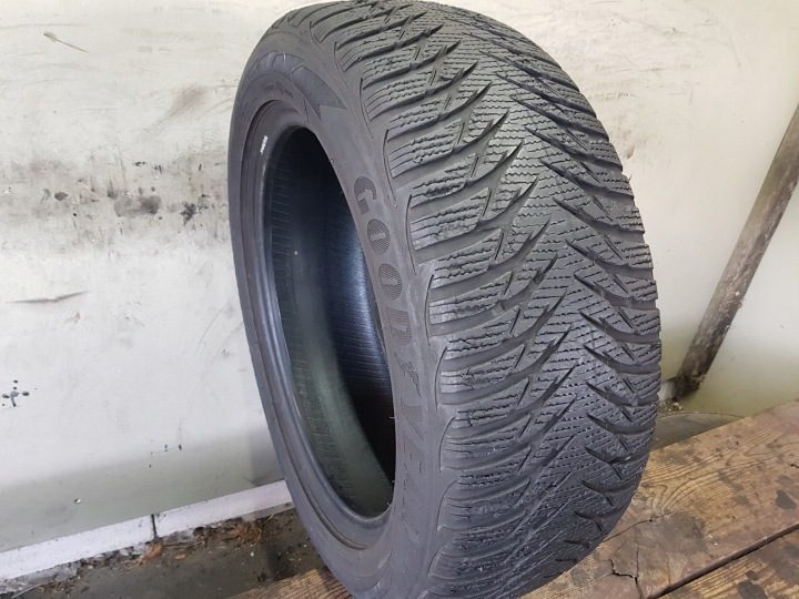 Шина зимняя Goodyear Ultra Grip 8 Performance 205/55R16 91 H сцепление на снегу (3PMSF), защита диска, фото 4