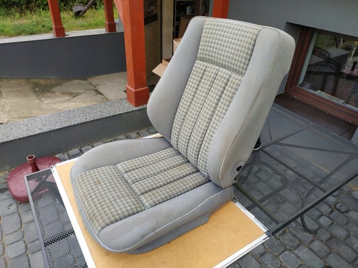 Ткань сиденье переднее правое обивка Mercedes 124 W124, фото 2
