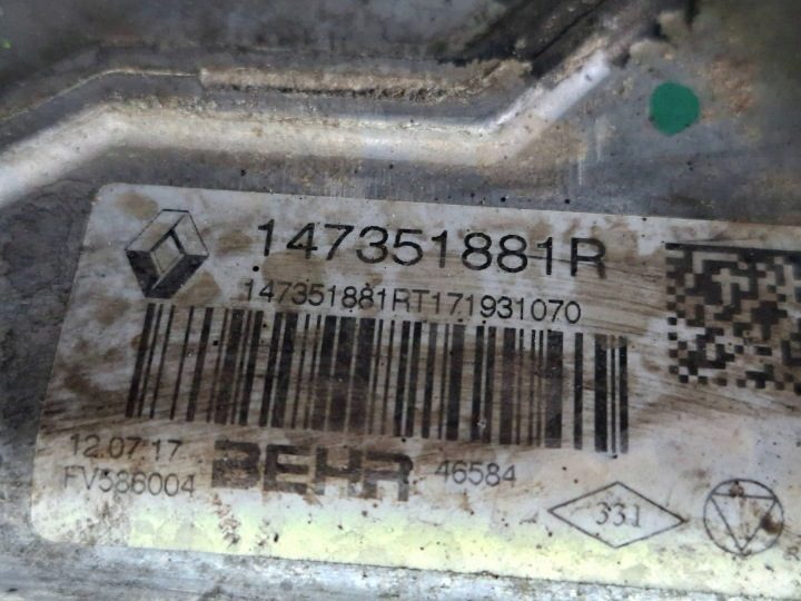 РАДИАТОР EGR NISSAN NAVARA NP300 RENAULT 14- 2.3 DCI 147351881R, фото 8