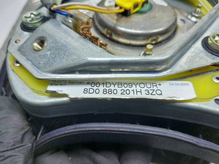 ПОДУШКА БЕЗОПАСНОСТИ AIRBAG ВОДИТЕЛЯ AUDI A6 C5 8D0880201H, фото 5