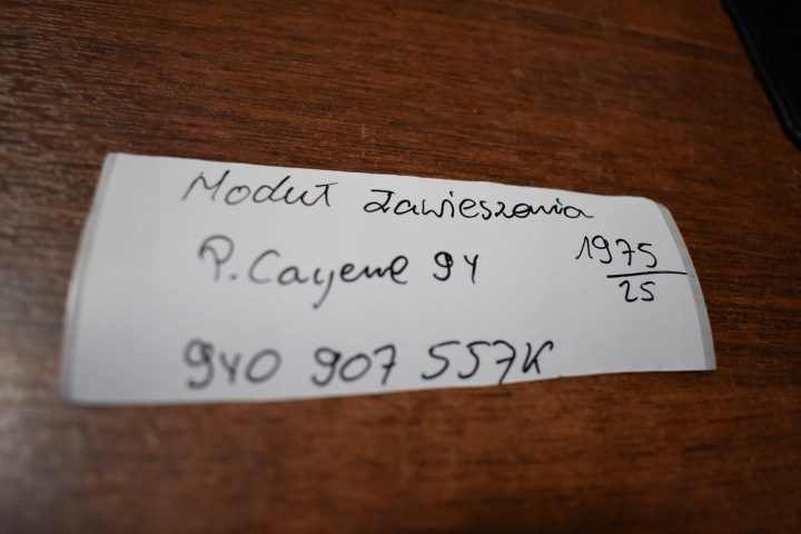 МОДУЛЬ ПОДВЕСКИ PORSCHE CAYENNE 9Y 1, фото 4