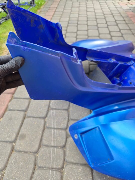 Крыло заднее подкрылок пластик обтекатель Yamaha YFM 660 Raptor 2001-2005, фото 10