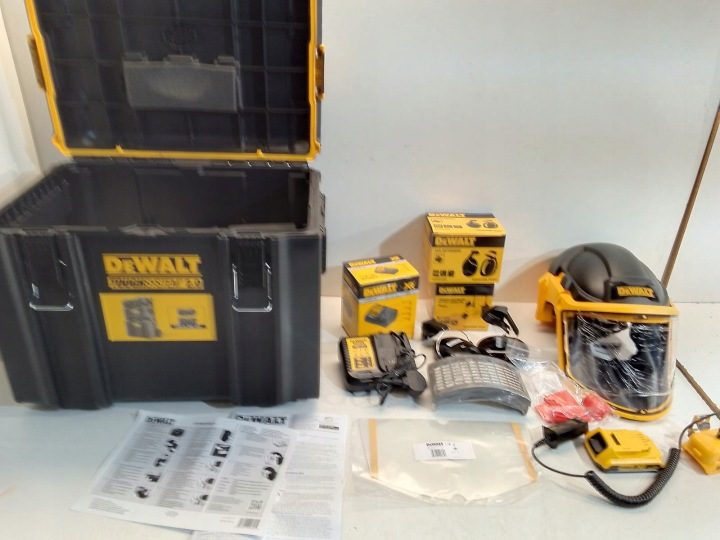 DeWalt DXPGH2SB21 Полумаска oczyszczająca воздух сварочный P3 18 В 2Ah, фото 9