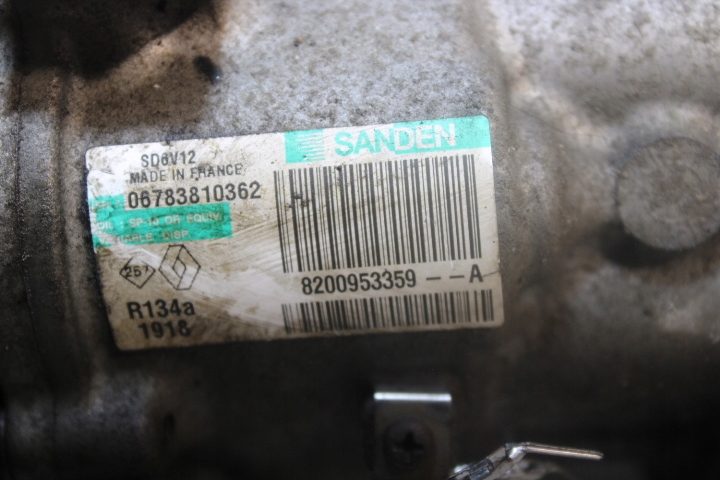 КОМПРЕССОР КОНДИЦИОНЕРА RENAULT KANGOO II 1.5DCI 06783810362, фото 7