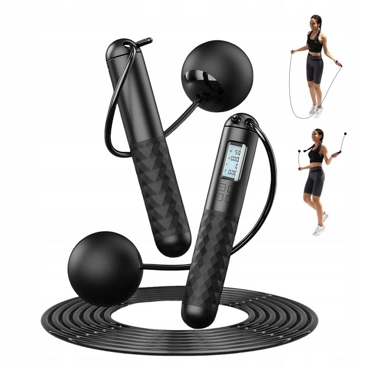Skakanka Flintronic LED Черные противоскользящие кронштейны, фото 1