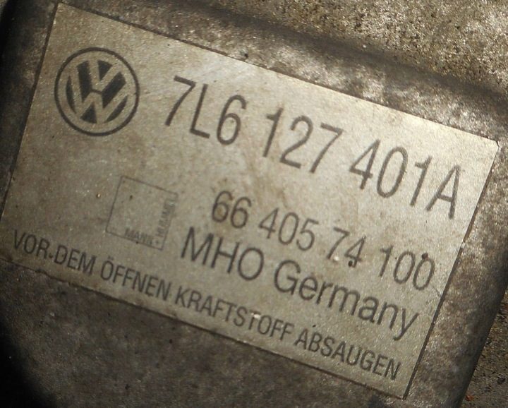 VW Touareg I Cayenne 03- Топливный фильтр 7L6127401A, фото 4