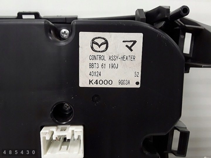 2009 Mazda 3 Модуль управления кондиционером bbt361190j, фото 4