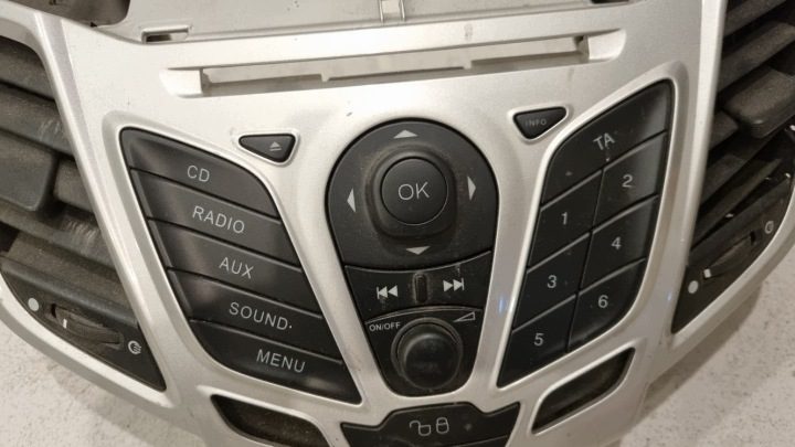 Автомагнитола Ford панель клавиатура Ford Fiesta mk7 8a6t18k811ad 2-DIN, фото 2