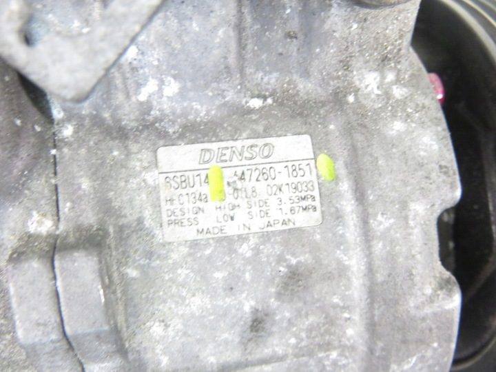 КОМПРЕССОР КОНДИЦИОНЕРА BMW 1 E87 N47 D20A 447260-1851, фото 6