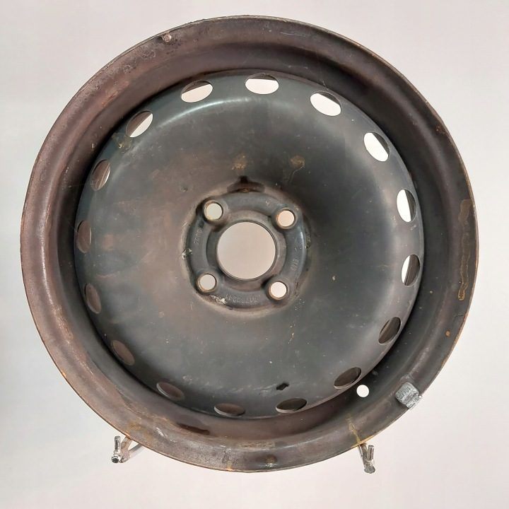 4× Штампованный диск Fiat OE Grande Punto 6.0" x 15" 4x100 ET 43, фото 4