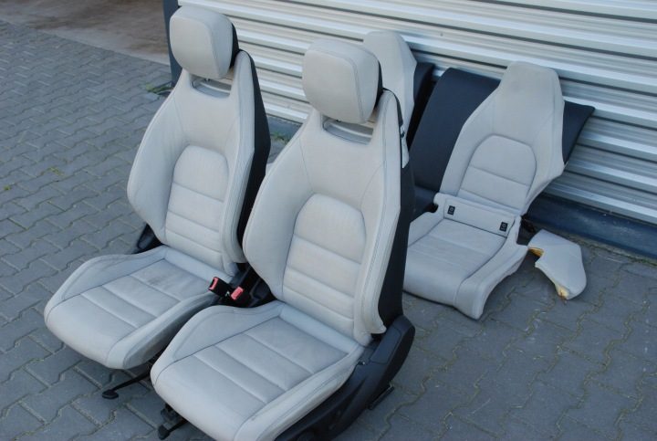 Сиденье переднее диван Mercedes C W204 рестайлинг купе UK, фото 7