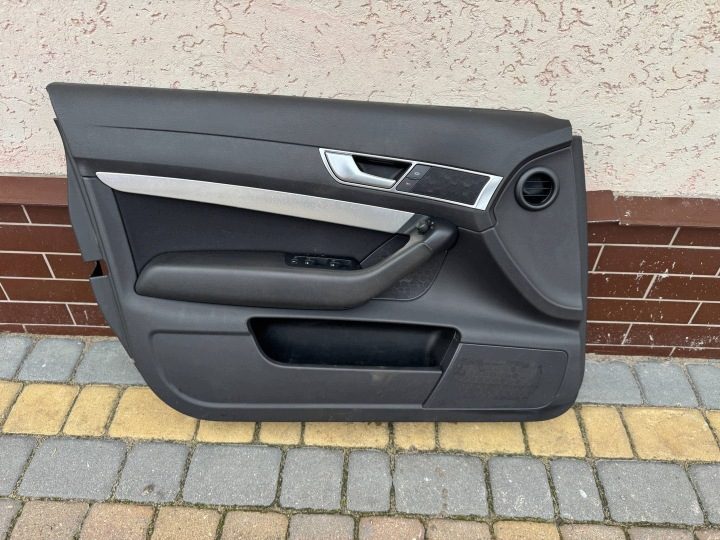 ОБШИВКА ДВЕРИ ПЕРЕДНЕГО ВОДИТЕЛЯ AUDI A6 S6 C6 4F 4F1867105C ЕВРОПА, фото 1