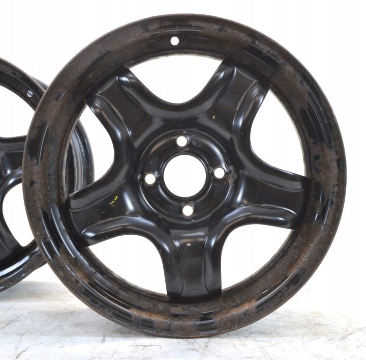4× Штампованный диск Dacia OE RENAULT 37 6.0" x 16" 4x100 ET 37, фото 2